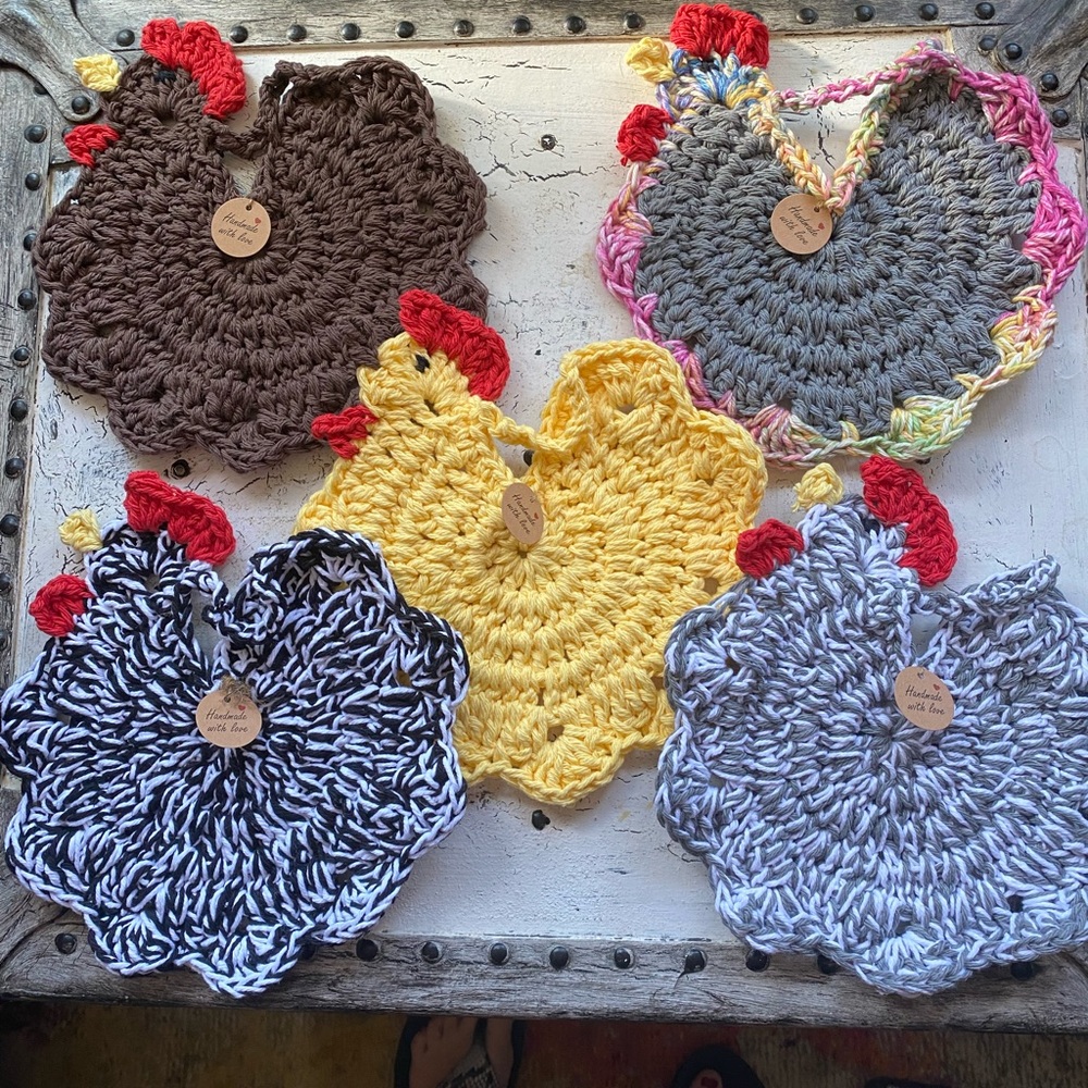 1 New Chicken Pot Holder Bundle 2 for $25.00 - Picture 4 of 4